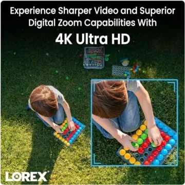 Lorex Fusion 4K Security Camera System with 8 Cameras