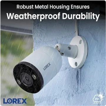 Lorex Fusion 4K Security Camera System with 8 Cameras