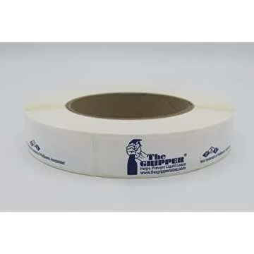 The Gripper Seal - Stops Liquid Leaks, 3/4" x 6" 250 Labels