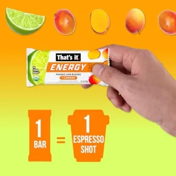 That's it. Mango Lime Energy Mini Bars for Clean Energy