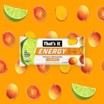 That's it. Mango Lime Energy Mini Bars for Clean Energy