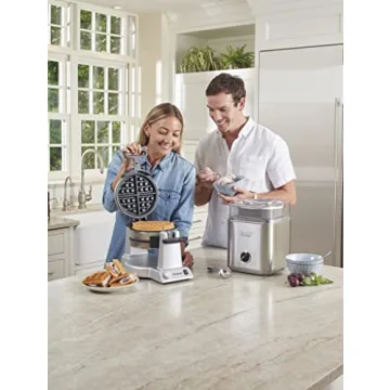 Cuisinart Double Belgian Waffle Maker - Easy & Delicious