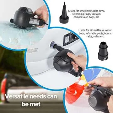 Etekcity Electric Air Pump for Quick Inflatables