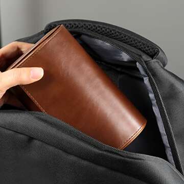 ROSELLE Watch Roll Travel Case for Men and Women