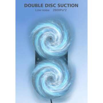 KADSKAN Window Cleaning Robot, Automatic Window Cleaner with Water Spray for Windows/Tiles/Class Door, Inside/Outside, 5600Pa Suction Power, 3.0 Path Planning, Remote Control (HCR-31)