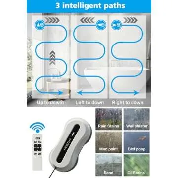 KADSKAN Window Cleaning Robot - Smart Automated Cleaner