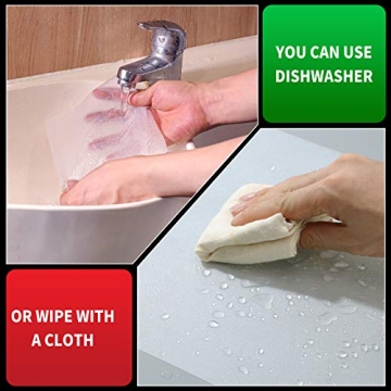 Durable Silicone Shelf Liners for Kitchens Non-Slip Non-Adhesive