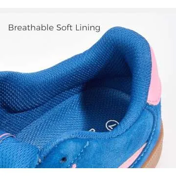 LUCKY STEP Women's Stylish Lace Up Sneakers for Comfort