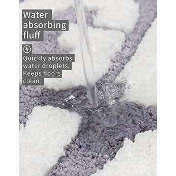 Get Naked Bath Mat Non Slip Absorbent Funny Bathroom Decor