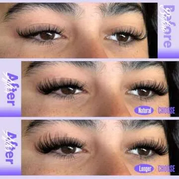 Pawotence Cluster Lashes: Soft, Comfortable & Customizable