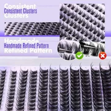 Pawotence Cluster Lashes: Soft, Comfortable & Customizable
