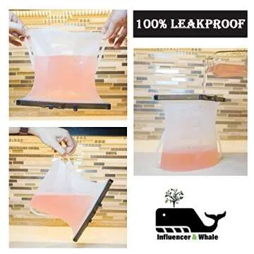 Eco-Friendly Reusable Silicone Bag for Food Storage