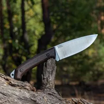 BPS Savage Bushcraft Knife - Outdoor Full Tang Fixed Blade