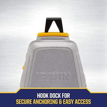 IRWIN Chalk Line Classic Reel - 100ft Durable Precision