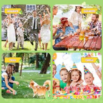 OSIMILY Dinosaur Bubble Machine,Dino Bubble Wand for Kids, Musical & Light Up Fun Bubble Gun Blower，Cool Outdoor Dinosaur Toys for Kid, Birthday Gifts for Ages 3 4 5 6 7 8 Year Boys & Girls (Green)