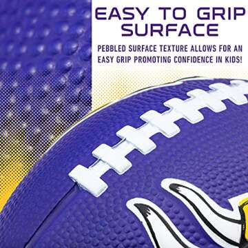 Fun Kids Foam Football for Minnesota Vikings Fans