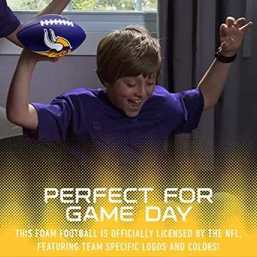 Fun Kids Foam Football for Minnesota Vikings Fans