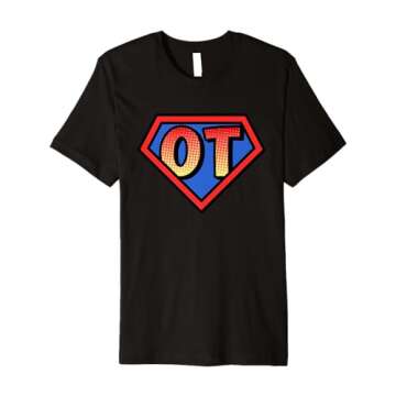 Superhero Occupational Therapy OT Premium T-Shirt for Halloween Fun