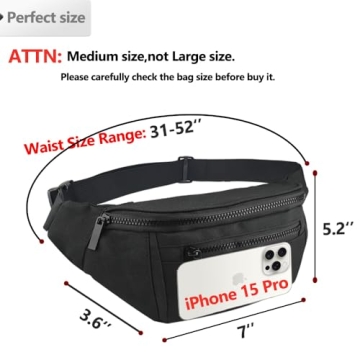 Versatile Fanny Pack for Travel and Outdoor Activities