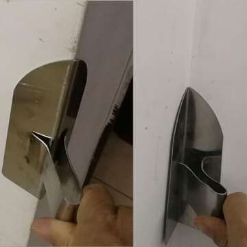 Zeng 2-Piece Stainless Steel Corner Knife Set for Flawless Finishing