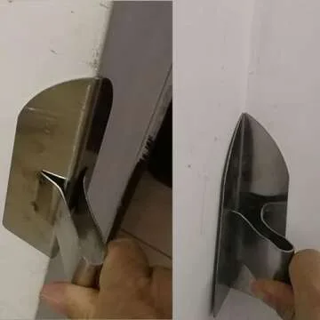 Zeng 2-Piece Stainless Steel Corner Knife Set for Flawless Finishing