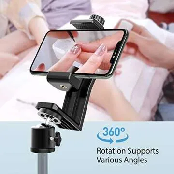 6amLifestyle Universal Cell Phone Tripod Mount Adapter