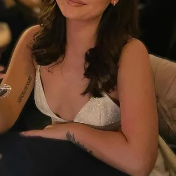 Velius Sparkly Metallic Tank Top for Women Clubwear