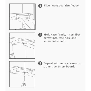 Joseph Joseph Folio™ Slim Under-shelf Cutting Board Set
