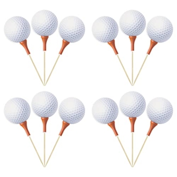 Gyufise Golf Cupcake Toppers - 36 Pack for Your Event