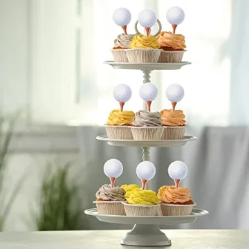 Gyufise Golf Cupcake Toppers - 36 Pack for Your Event