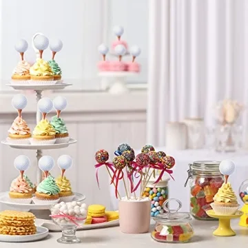 Gyufise Golf Cupcake Toppers - 36 Pack for Your Event