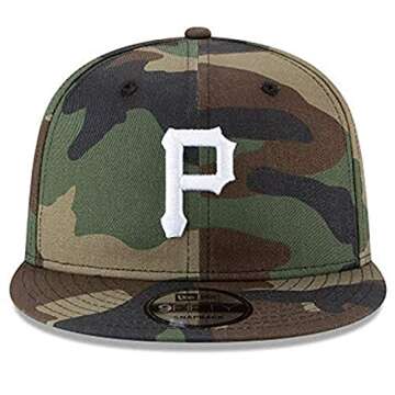New Era Woodland Camo 9FIFTY Snapback Adjustable Hat - Pittsburgh Pirates