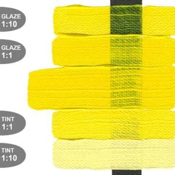 Hansa Yellow Opaque GOLDEN Acrylic Paint Tube, 2 oz | Premium Quality