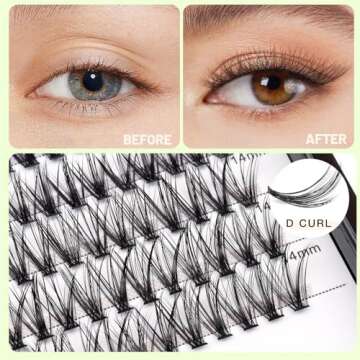 Bodermincer 20D Cluster Lashes for Stunning Volume
