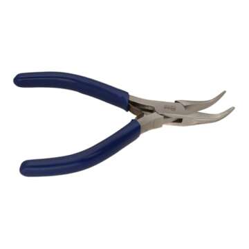 The Beadsmith Bent Chain-Nose Pliers for Crafting and Repair, Jewelry Making Supplies