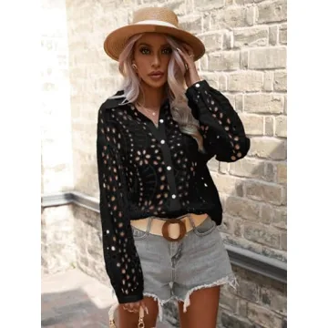 Stylish Verdusa Long Sleeve Floral Blouse for Women