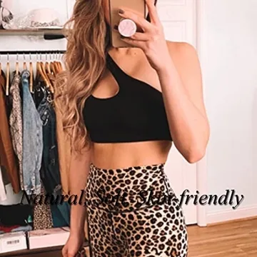 Stylish LYZ One Shoulder Sports Bra for Women - Comfort & Fit