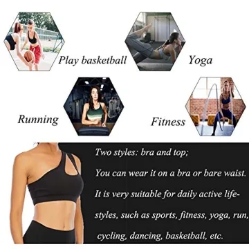 Stylish LYZ One Shoulder Sports Bra for Women - Comfort & Fit