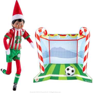 The Elf on the Shelf North Pole Goal and Gear Claus Couture Accessory - Elf NOT Included