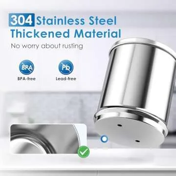 [Reduces Lead] Waterdrop 2.25G Gravity-fed Water Filter System, with Sight Glass Spigot, NSF/ANSI 42&372 Standard, PFAS, Chlorine Reduction, for Home, Camping, RVing, Off-Grid, Emergencies