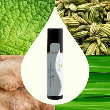 Gut Aid Essential Oil Blend Roll-On 10 mL for Natural Relief