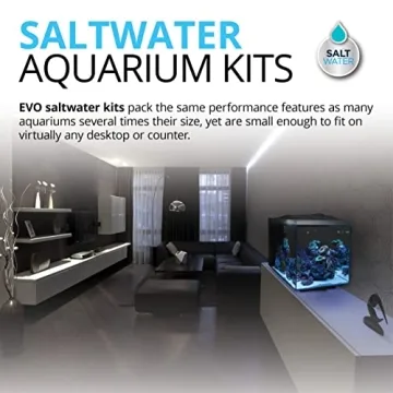 Fluval Evo XII Saltwater Aquarium Kit 13.5 Gal - Perfect for Beginners
