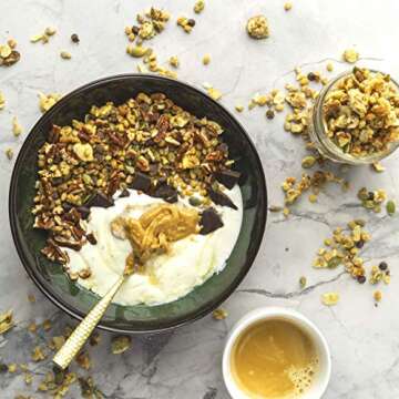 SOLA Low Carb & Keto Friendly Variety Pack - 1 Low Carb Maple Pecan Chocolate Granola, 1 Low Carb & Keto Friendly Golden Wheat Bread, 1 Low Carb & Keto Friendly Sweet Oat Bread, (3 CT)