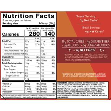 SOLA Low Carb & Keto Friendly Variety Pack - 1 Low Carb Maple Pecan Chocolate Granola, 1 Low Carb & Keto Friendly Golden Wheat Bread, 1 Low Carb & Keto Friendly Sweet Oat Bread, (3 CT)