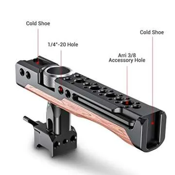 SMALLRIG NATO Handle for Cameras with 360° Rotation and Comfort