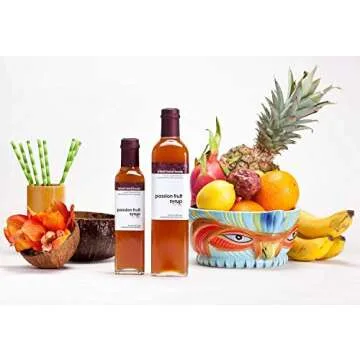 Small Hand Foods Passion Fruit Syrup - Pure Flavor & Natural
