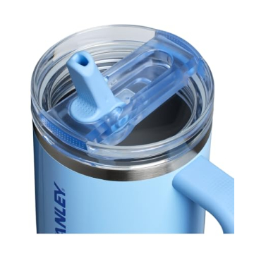 Stanley Quencher ProTour Flip Straw Tumbler with Leakproof Lid 40 oz | Built-In Straw and Handle | C...