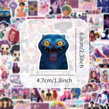 Vibrant Huntara Movie Stickers - 74 Waterproof Decals