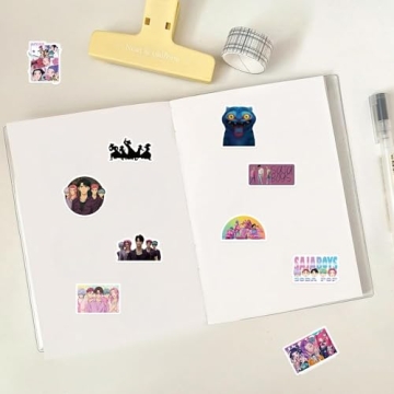 Vibrant Huntara Movie Stickers - 74 Waterproof Decals