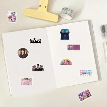 Vibrant Huntara Movie Stickers - 74 Waterproof Decals